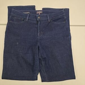 NYDJ Dark Blue Barbara Bootcut Jeans